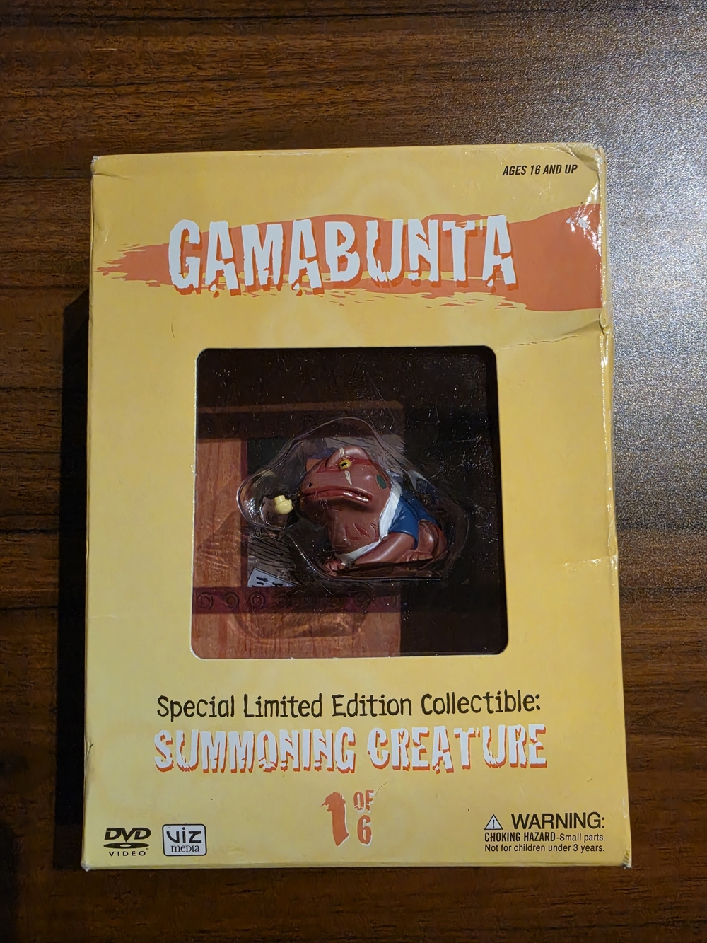 Gamabunta Summoning Creature 1 of 6 Limited Naruto Figure